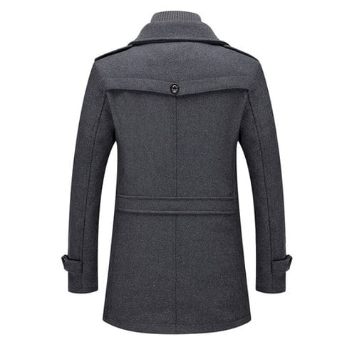 Tommy - Men’s Long Wool Blend Coat
