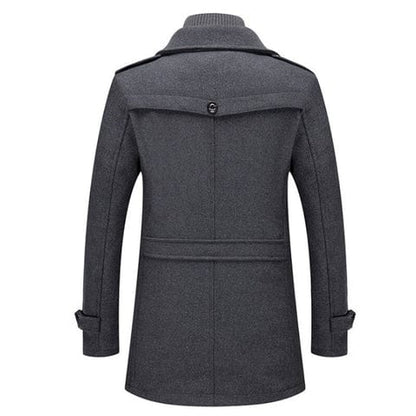 Tommy - Men’s Long Wool Blend Coat