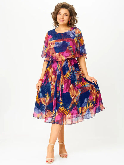 Yumi | Graceful Chiffon Dress